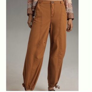 Pilcro Tan Ankle Pants